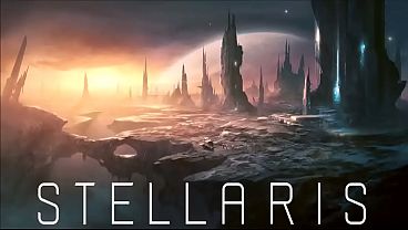 Música sensual de Stellaris excita a una morena joven